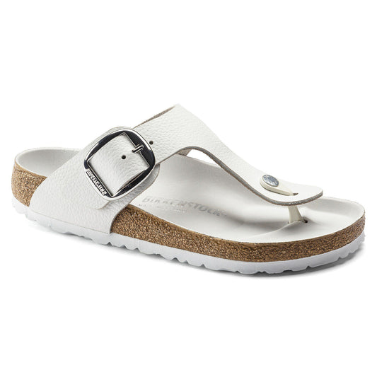 Gizeh Big Buckle Leather in Color White | Birkenstock