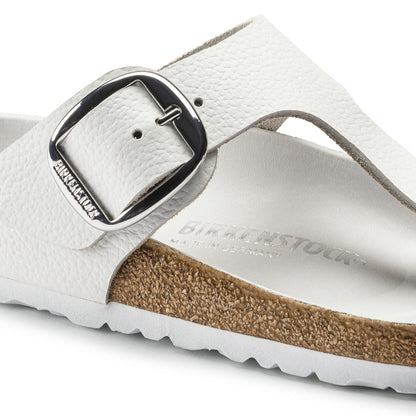 Gizeh Big Buckle Leather in Color White | Birkenstock