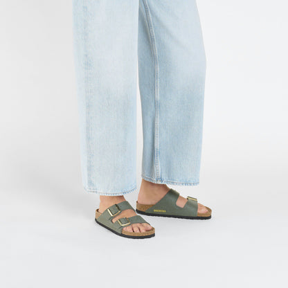Arizona Vegan Synthetics in Color Thyme | Birkenstock