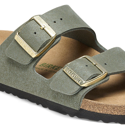 Arizona Vegan Synthetics in Color Thyme | Birkenstock