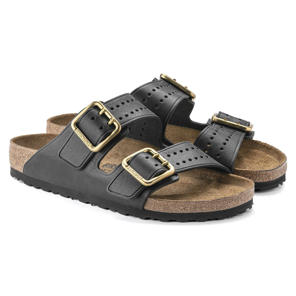 Arizona Bold Leather in Color Black | Birkenstock