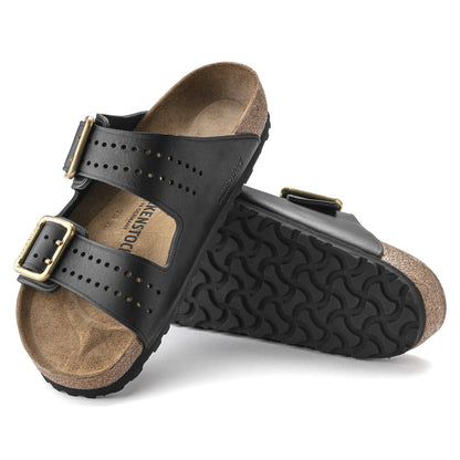 Arizona Bold Leather in Color Black | Birkenstock