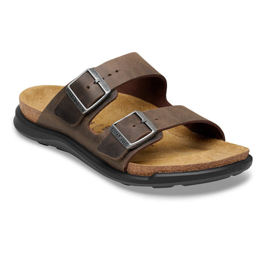 Arizona Crosstown Women Oiled Leather in Color Habana | Birkenstock