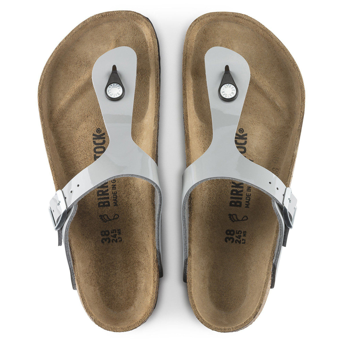 Gizeh Birko-Flor Patent in Color Patent Alloy | Birkenstock
