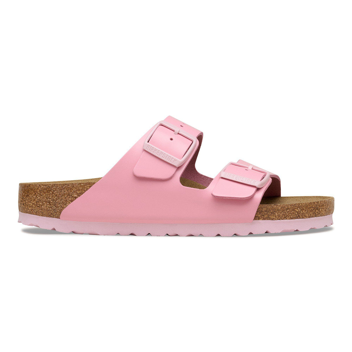 Arizona Natural Leather Patent in Color Fondant Pink | Birkenstock