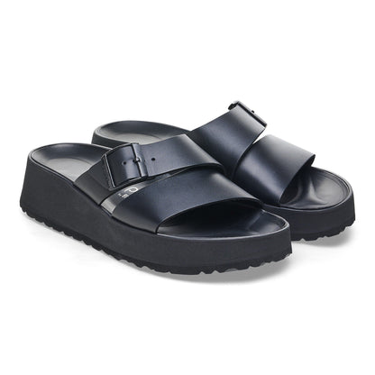 Almina Leather in Color Black | Birkenstock