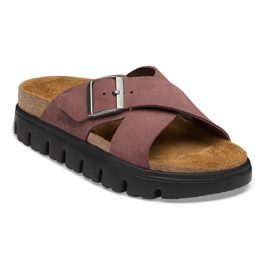Siena  Chunky Suede Leather in Color Pepper | Birkenstock