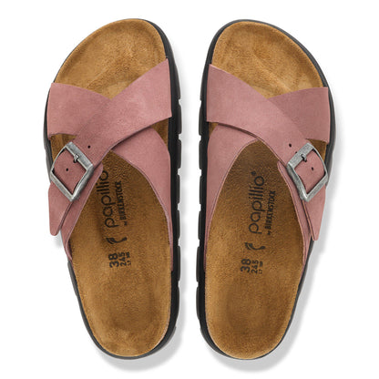 Siena  Chunky Suede Leather in Color Pepper | Birkenstock