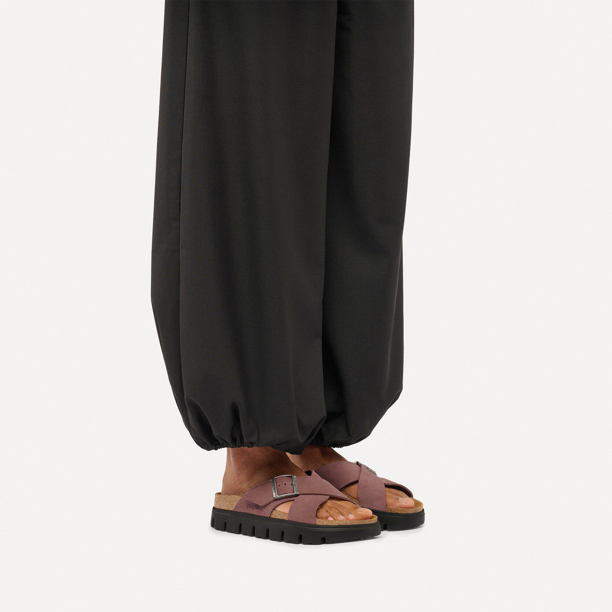 Siena  Chunky Suede Leather in Color Pepper | Birkenstock
