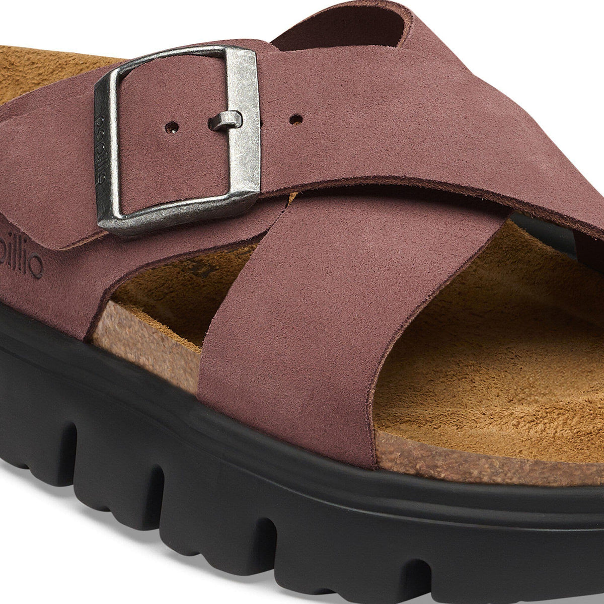 Siena  Chunky Suede Leather in Color Pepper | Birkenstock