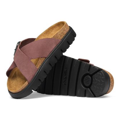 Siena  Chunky Suede Leather in Color Pepper | Birkenstock