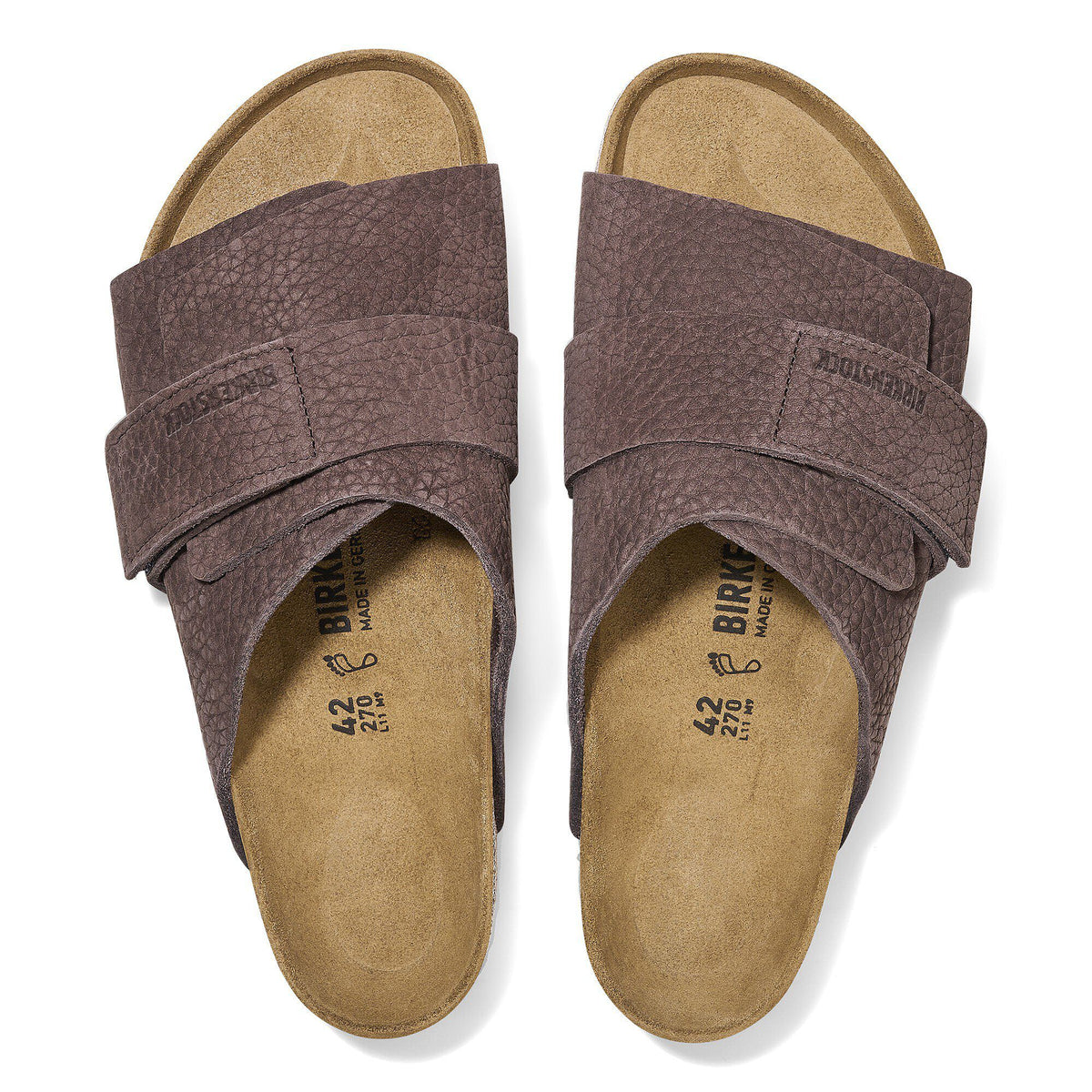 Kyoto Nubuck Leather in Color Desert Buck Roast | Birkenstock