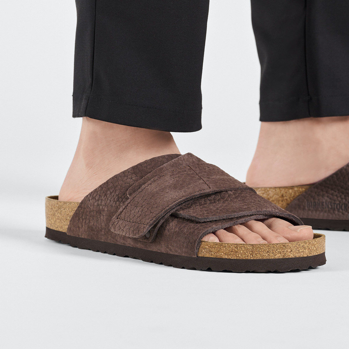 Kyoto Nubuck Leather in Color Desert Buck Roast | Birkenstock