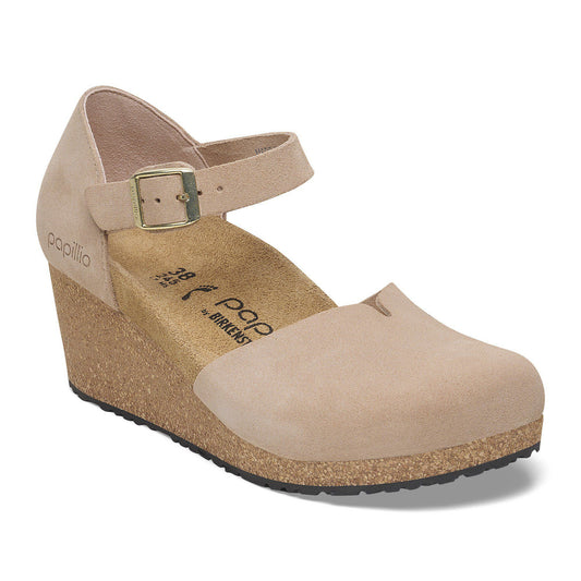 Mary Suede Leather in Color Warm Sand | Birkenstock