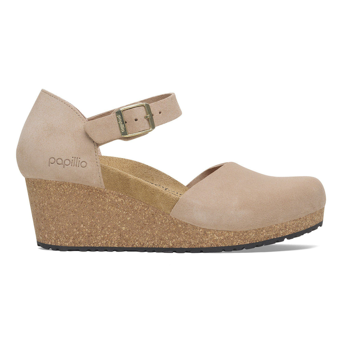 Mary Suede Leather in Color Warm Sand | Birkenstock