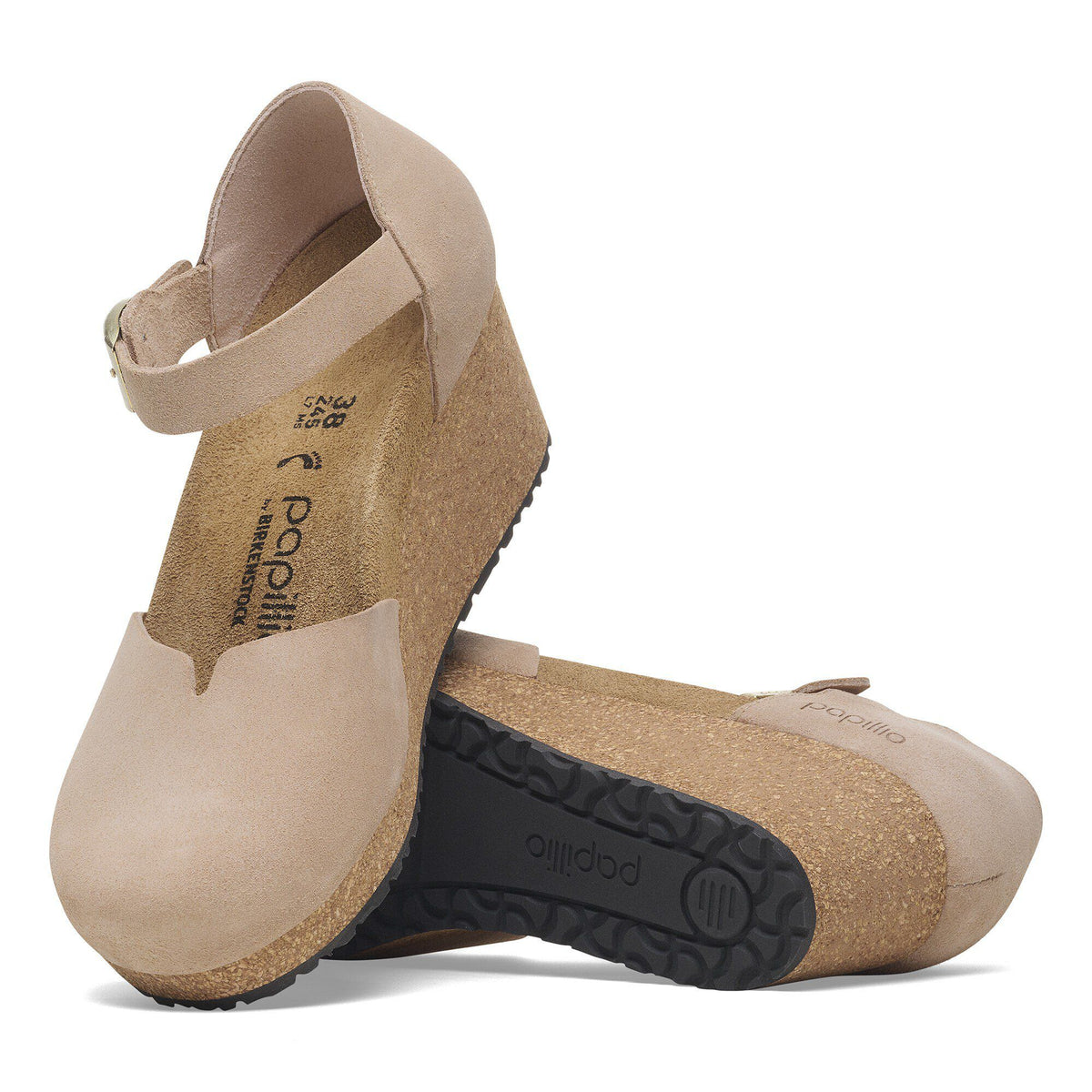 Mary Suede Leather in Color Warm Sand | Birkenstock
