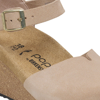 Mary Suede Leather in Color Warm Sand | Birkenstock