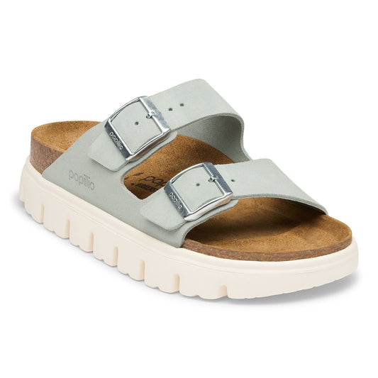 Arizona Chunky Suede Leather in Color Pure Sage | Birkenstock