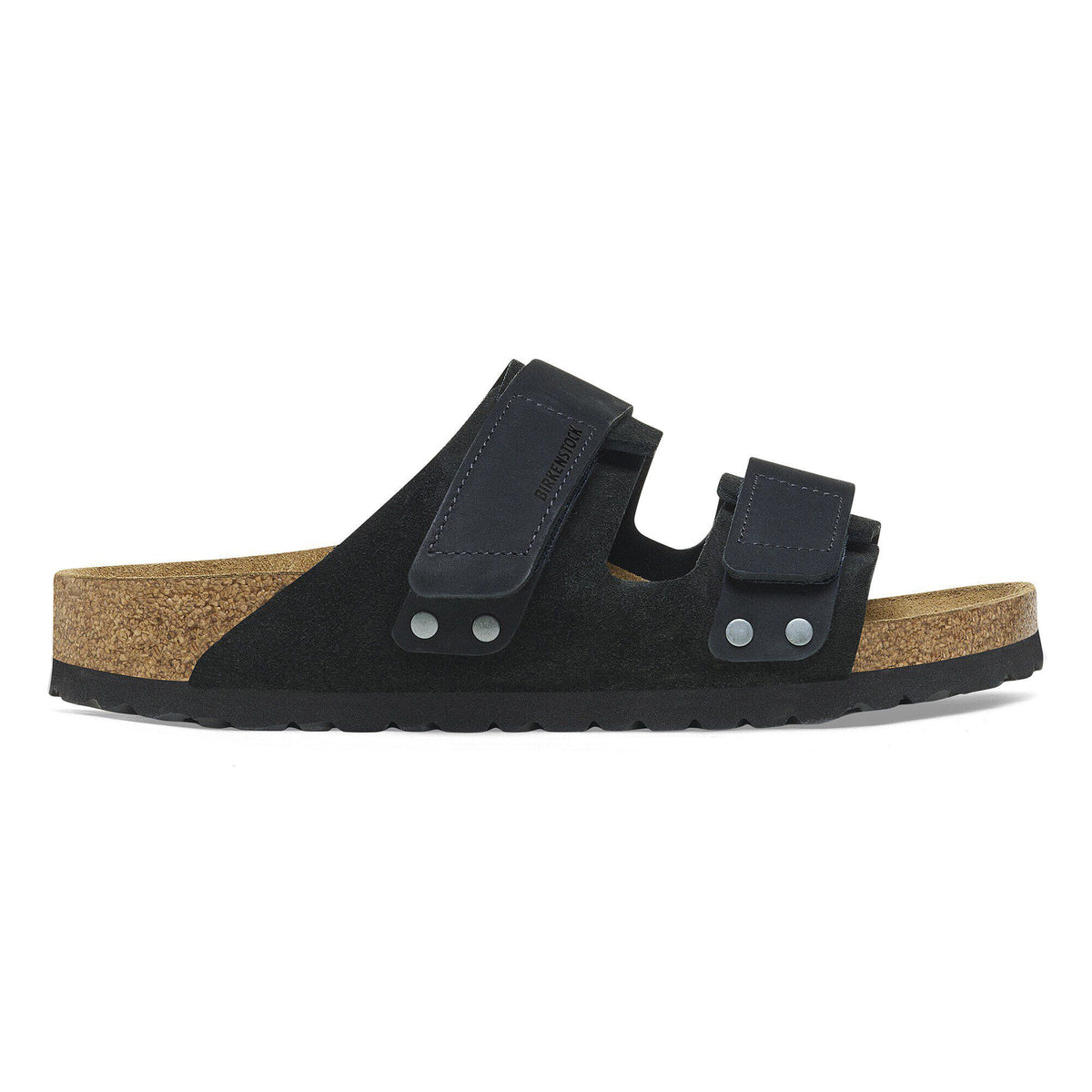 Uji Nubuck-Suede Leather in Color Black | Birkenstock