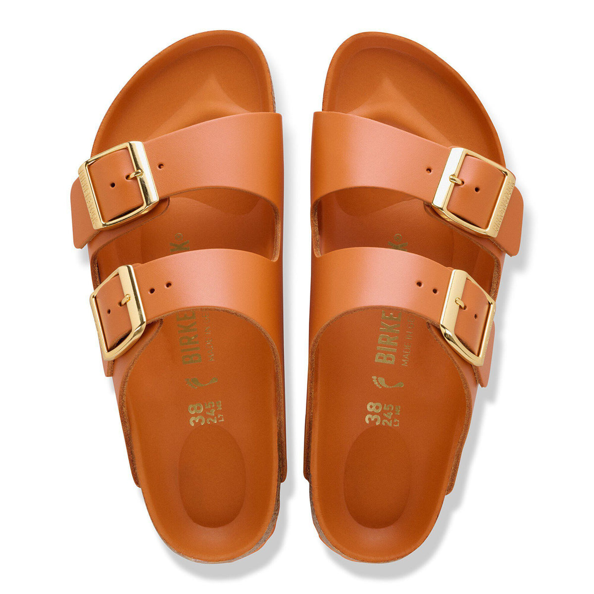 Arizona Leather in Color New Dressy Kurkuma | Birkenstock