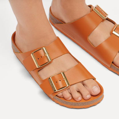Arizona Leather in Color New Dressy Kurkuma | Birkenstock