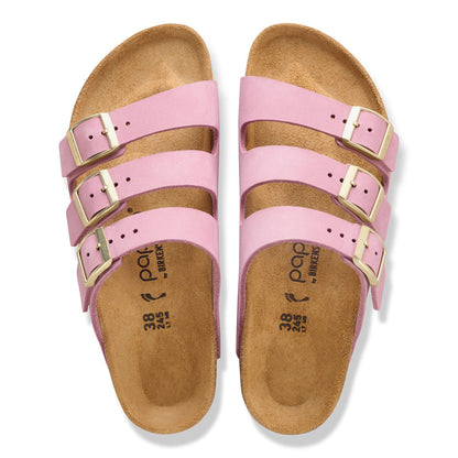 Florida Flex Platform Nubuck Leather in Color Orchid | Birkenstock