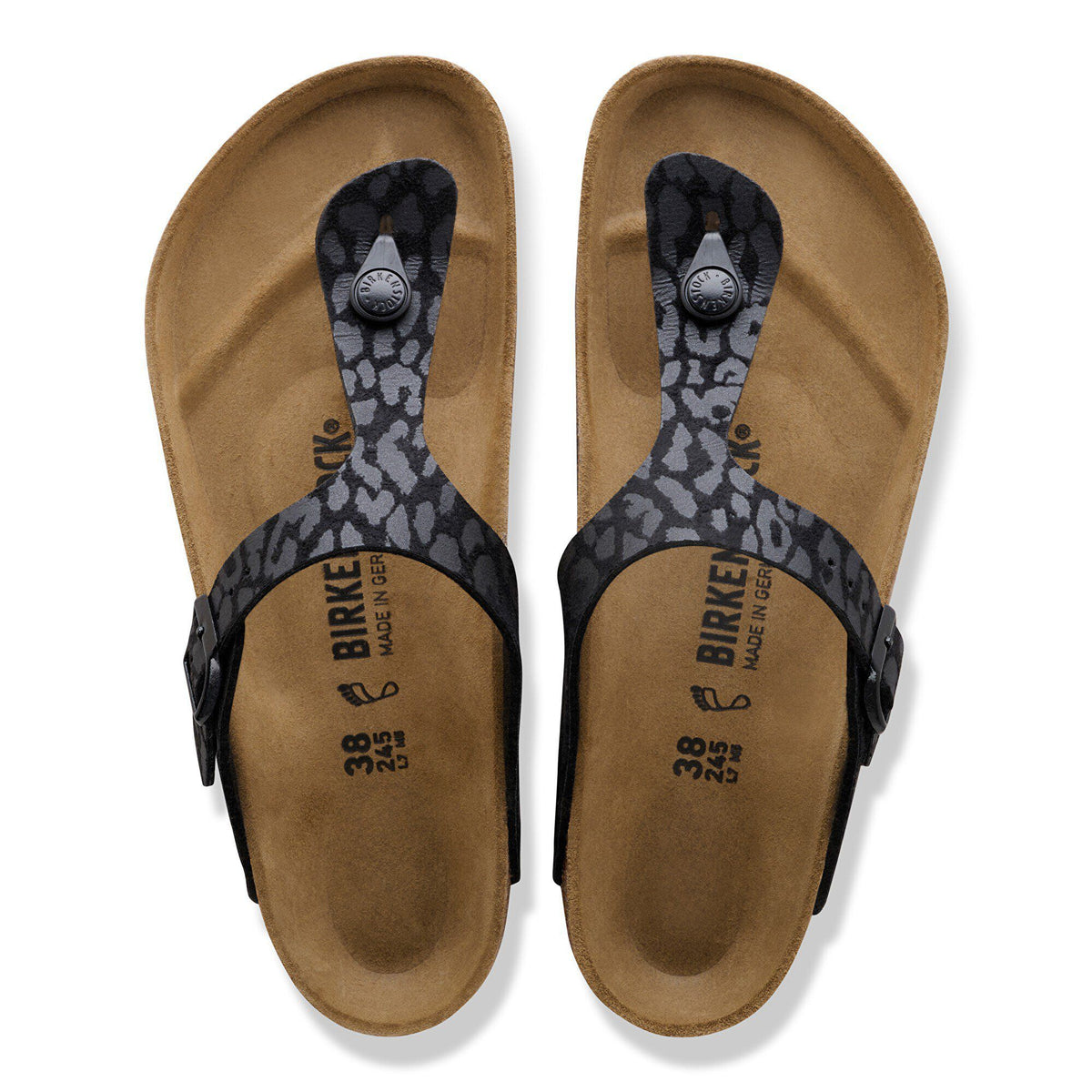 Gizeh Synthetics in Color Leo Black | Birkenstock