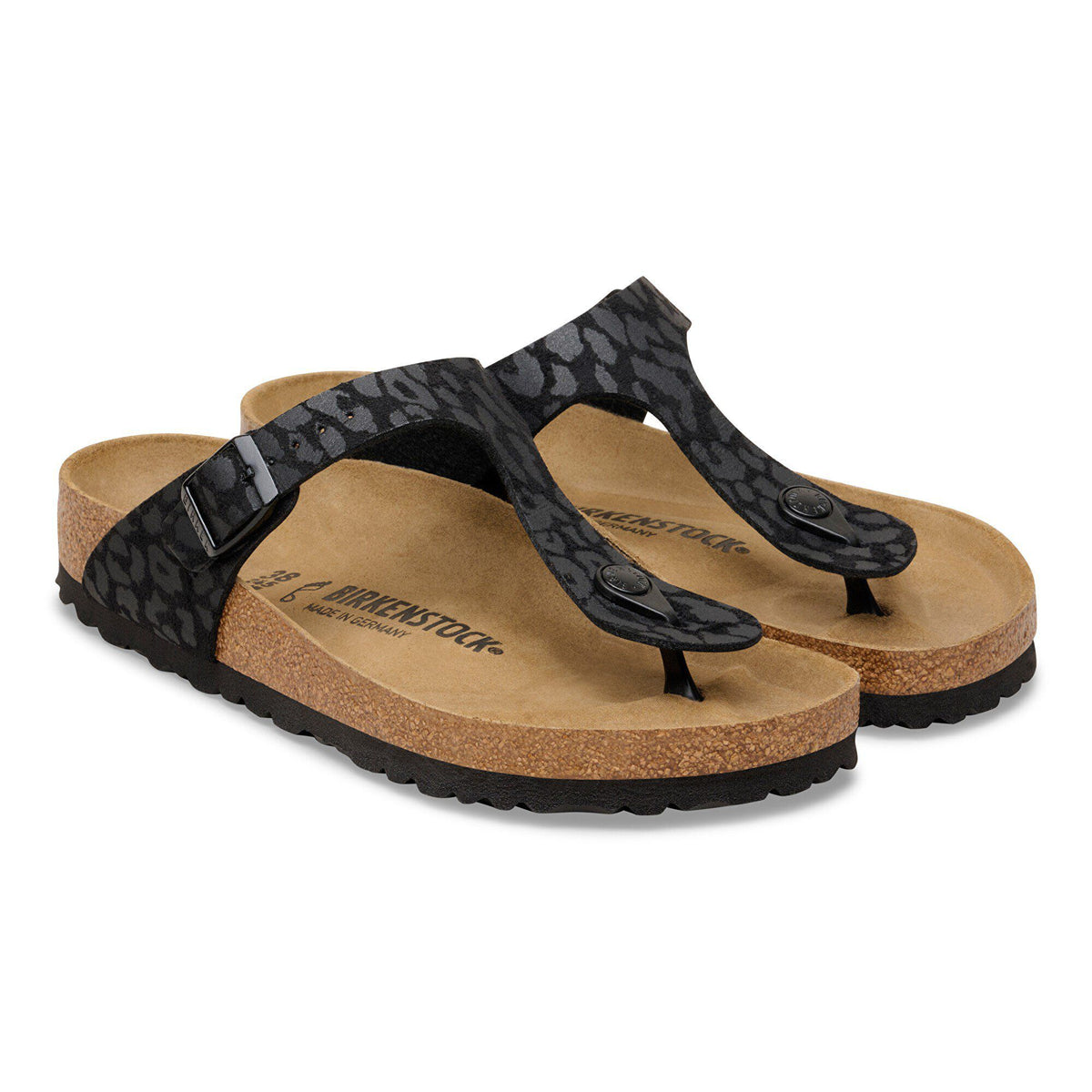 Gizeh Synthetics in Color Leo Black | Birkenstock