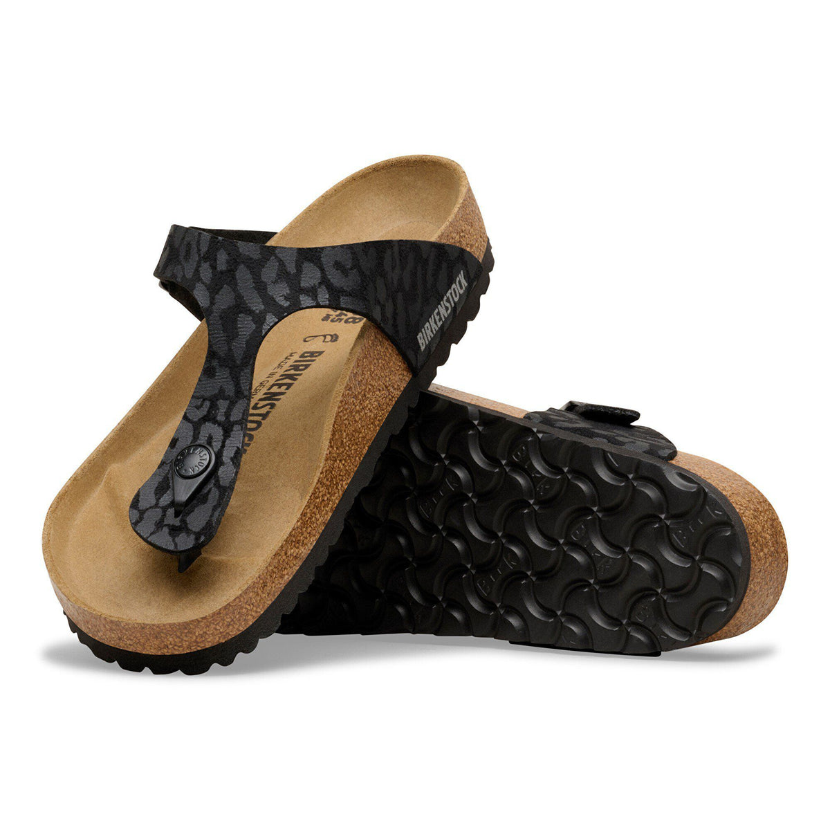 Gizeh Synthetics in Color Leo Black | Birkenstock