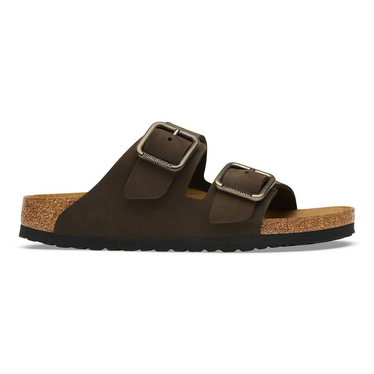 Arizona Wire Buckle Nubuck Leather in Color Mocha | Birkenstock