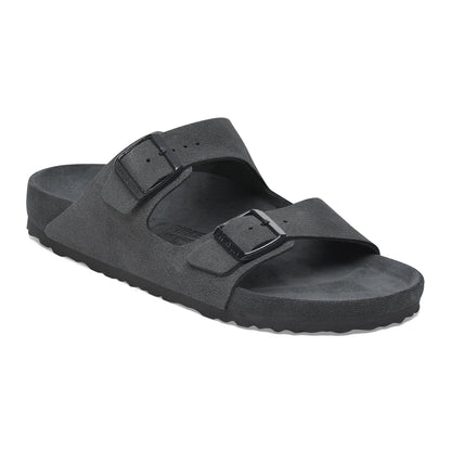Arizona Suede Leather in Color Charcoal | Birkenstock