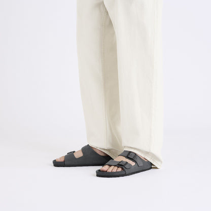 Arizona Suede Leather in Color Charcoal | Birkenstock