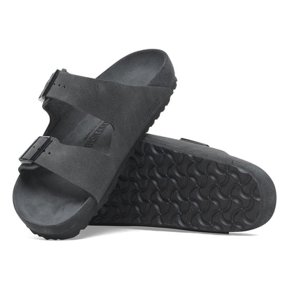 Arizona Suede Leather in Color Charcoal | Birkenstock