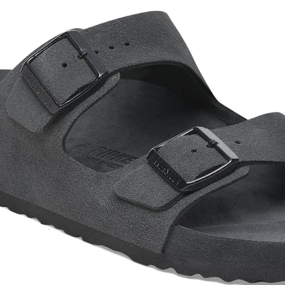 Arizona Suede Leather in Color Charcoal | Birkenstock