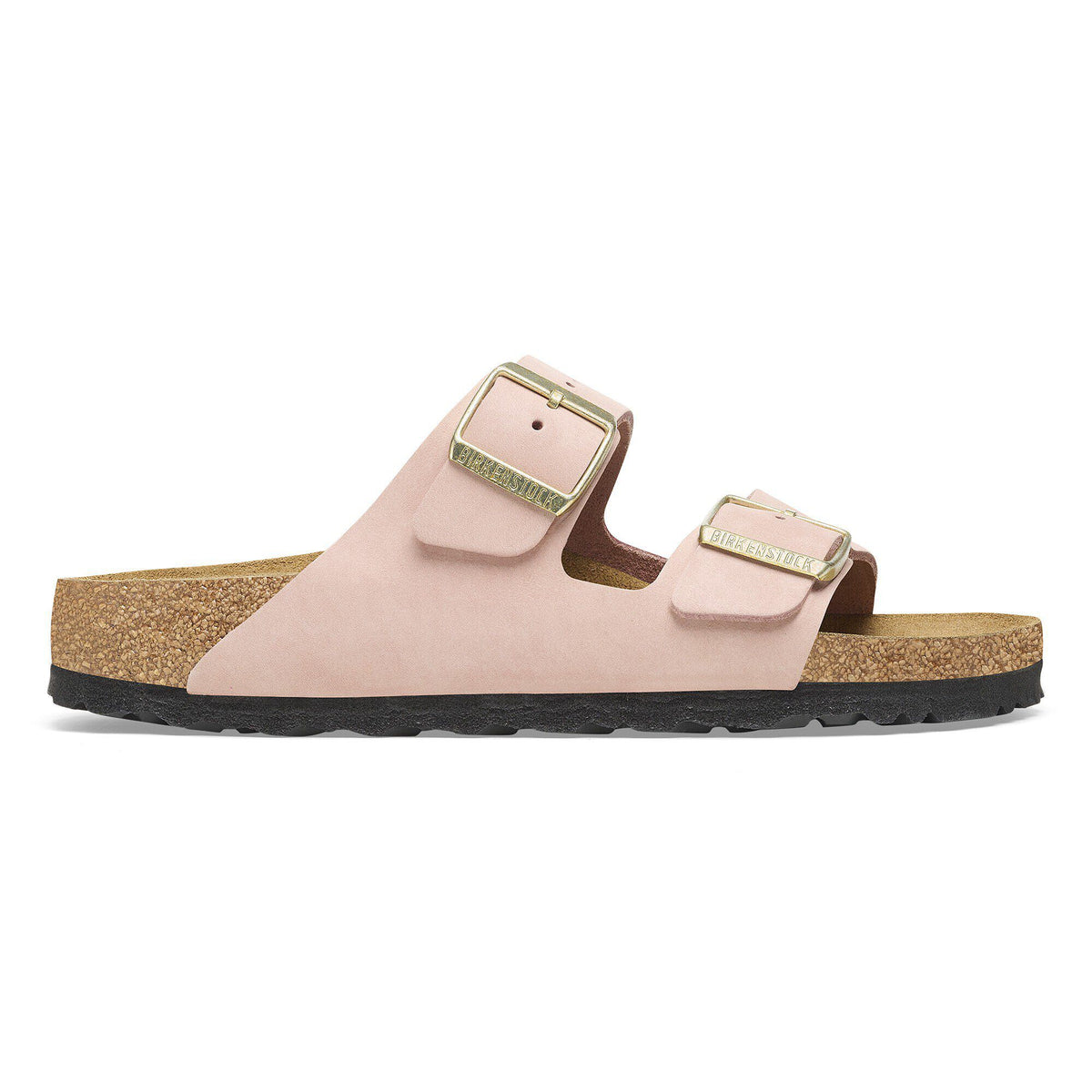 Arizona Soft Footbed Nubuck Leather in Color Soft Pink | Birkenstock