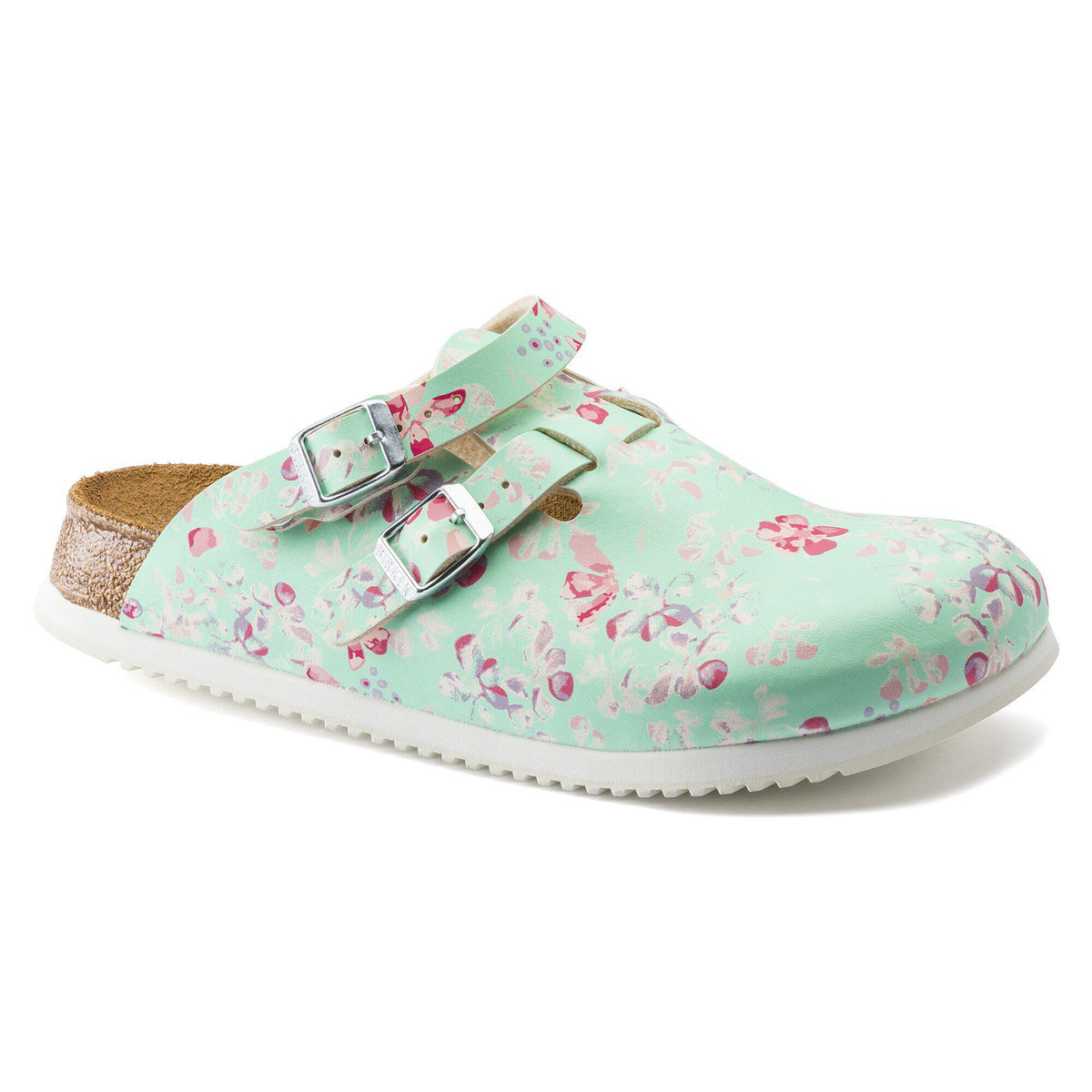 Kay Super Grip Birko-Flor in Color Flower Field Mint | Birkenstock