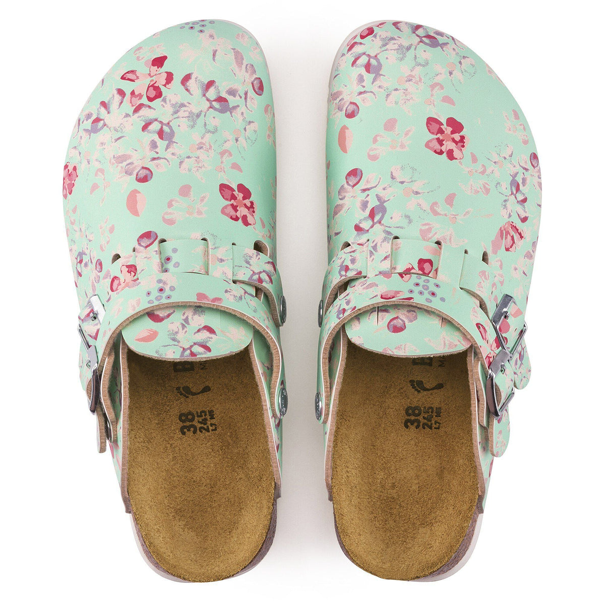 Kay Super Grip Birko-Flor in Color Flower Field Mint | Birkenstock