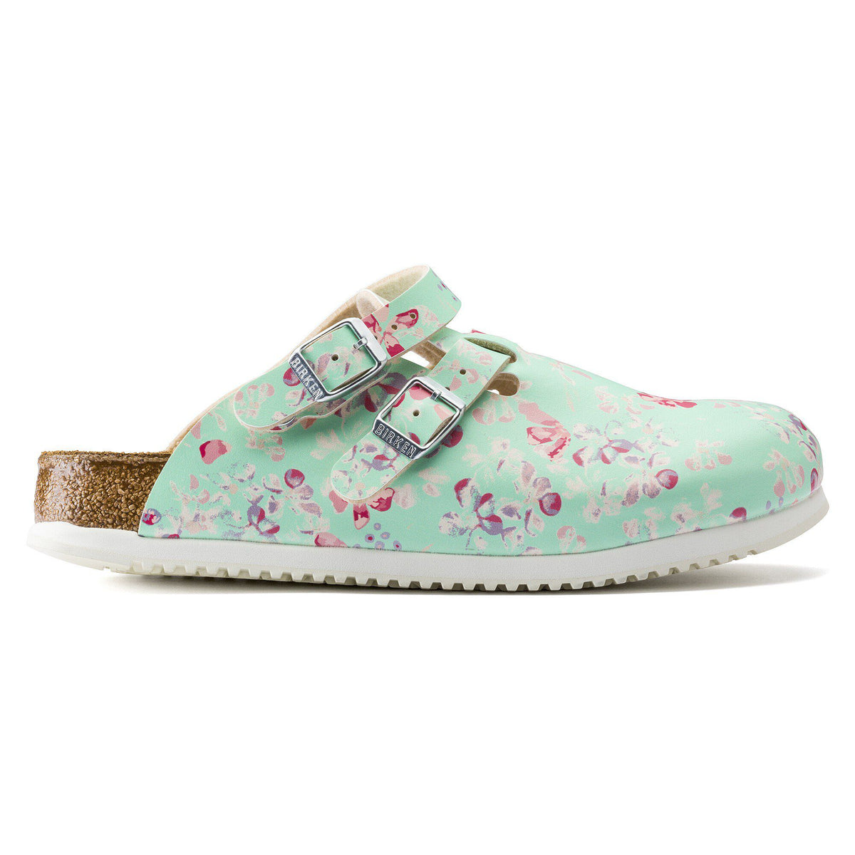 Kay Super Grip Birko-Flor in Color Flower Field Mint | Birkenstock