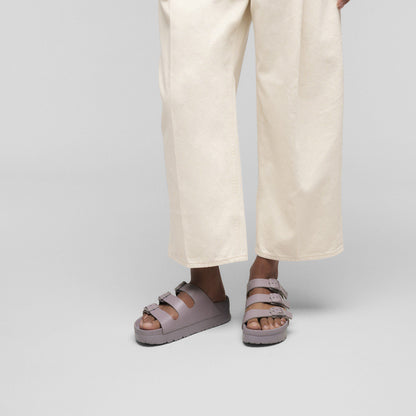 Florida Flex Platform Leather in Color Faded Purple | Birkenstock