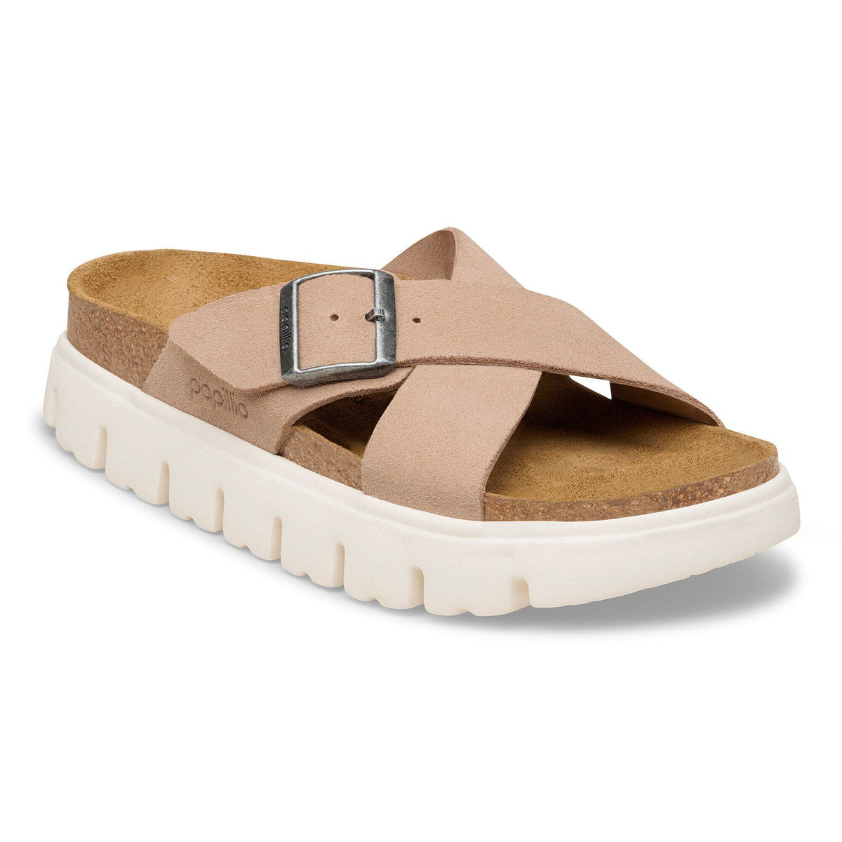 Siena  Chunky Suede Leather in Color Warm Sand | Birkenstock