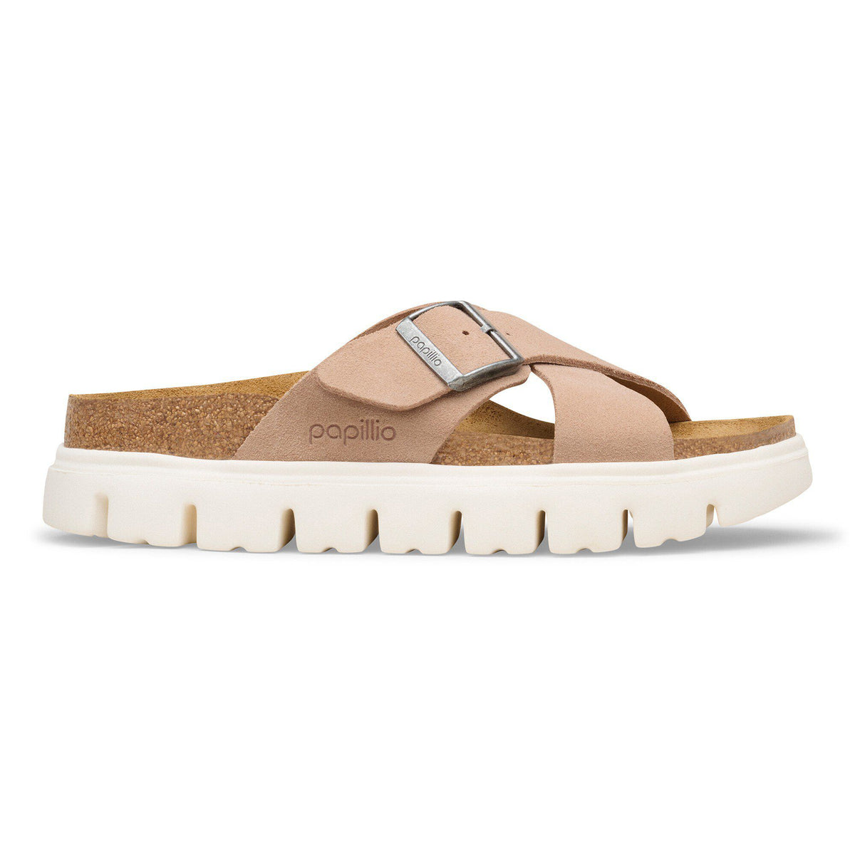 Siena  Chunky Suede Leather in Color Warm Sand | Birkenstock