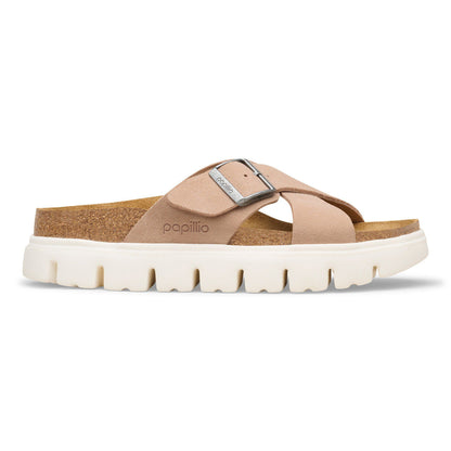 Siena  Chunky Suede Leather in Color Warm Sand | Birkenstock