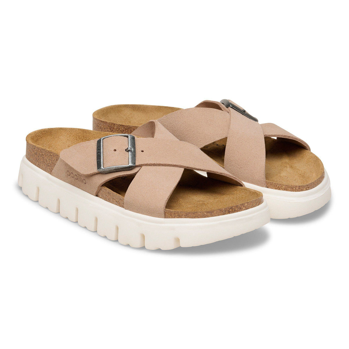 Siena  Chunky Suede Leather in Color Warm Sand | Birkenstock