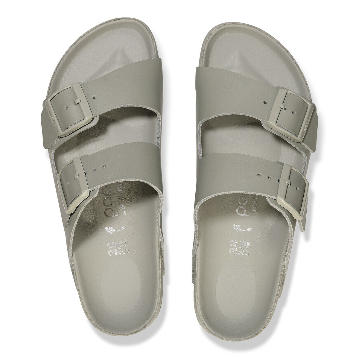 Arizona Flex Platform Leather in Color Mineral Gray | Birkenstock