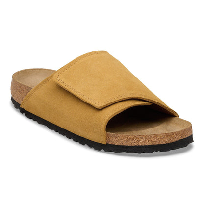 Solana Suede Leather in Color Cork Brown | Birkenstock