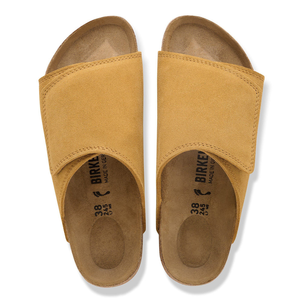 Solana Suede Leather in Color Cork Brown | Birkenstock