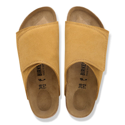 Solana Suede Leather in Color Cork Brown | Birkenstock