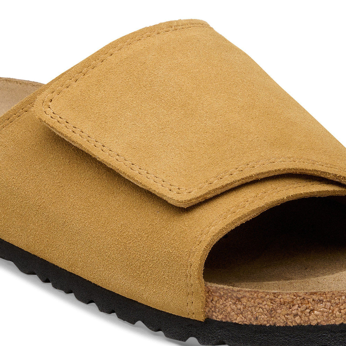 Solana Suede Leather in Color Cork Brown | Birkenstock