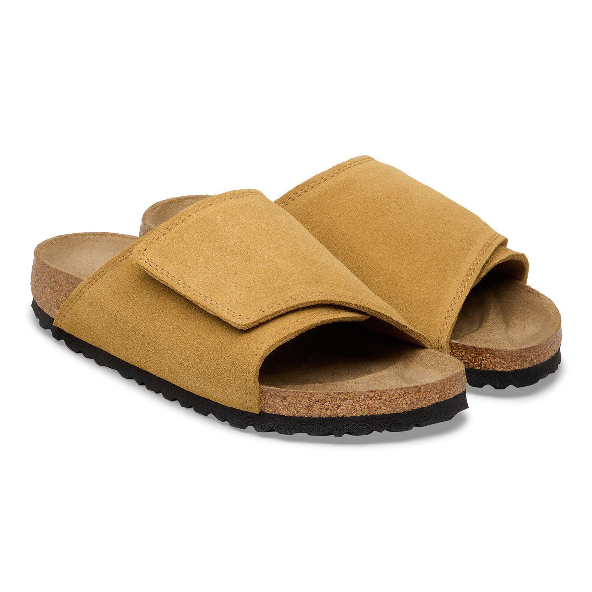 Solana Suede Leather in Color Cork Brown | Birkenstock