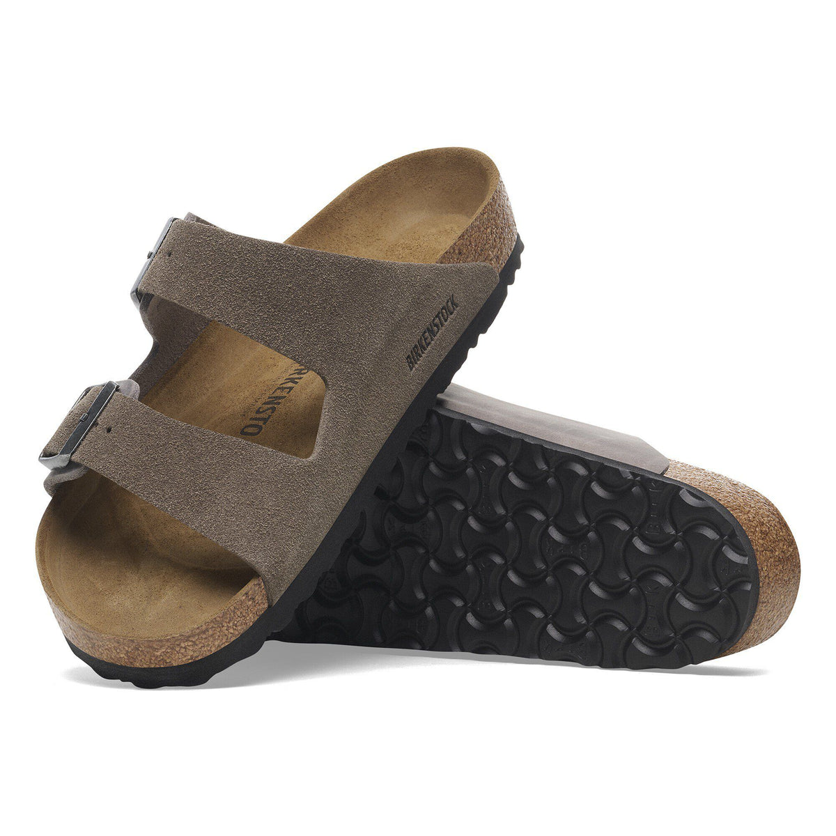 Arizona Mixed Leather in Color Concrete Gray | Birkenstock